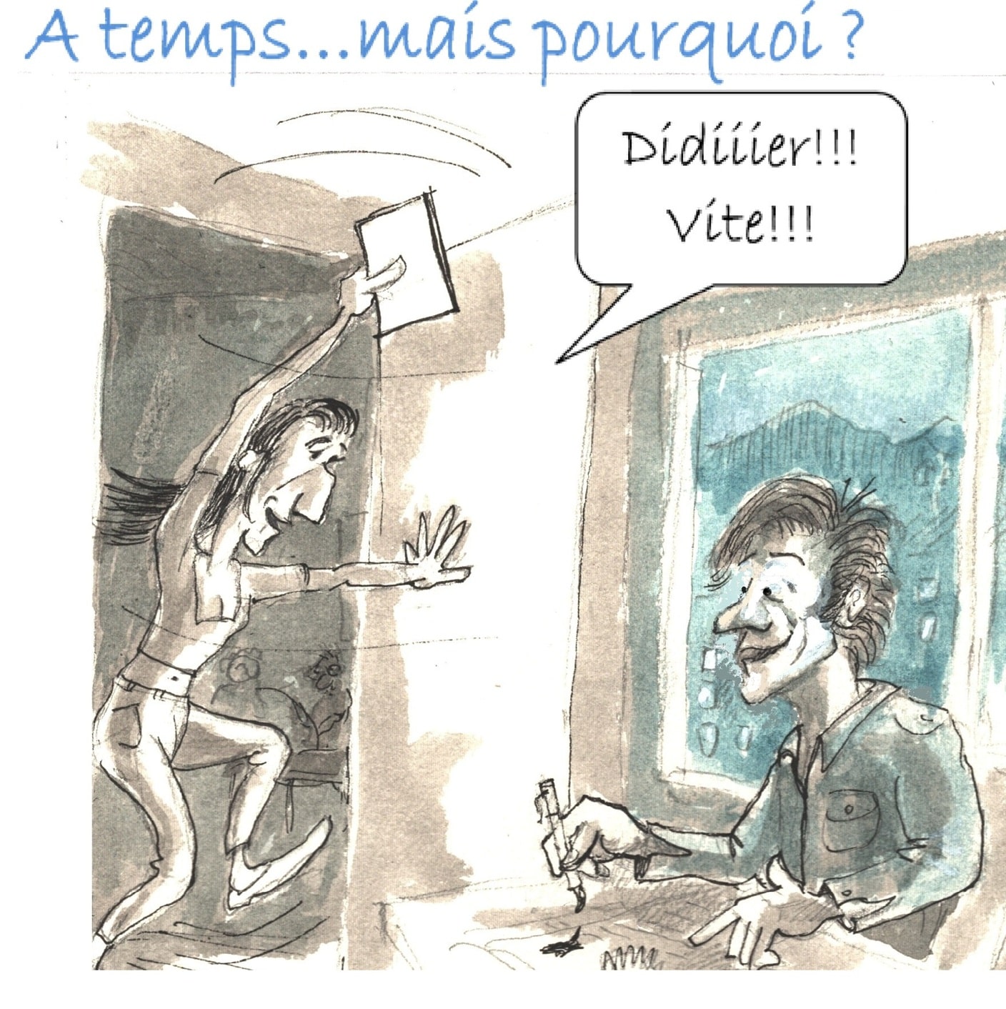 message à temps ...mais pourquoi? un épisode bolivien